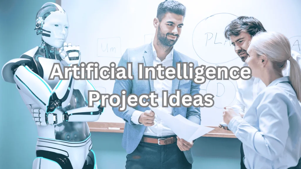 Visual representation of diverse artificial intelligence project concepts, highlighting creativity and technological advancement.